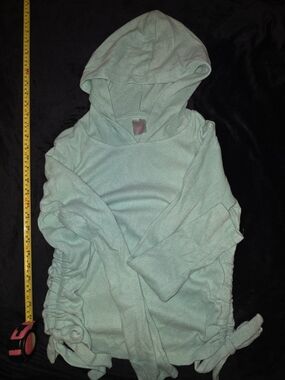 No Boundaries Light Mint Green Girls Hoodie Sweatshirt